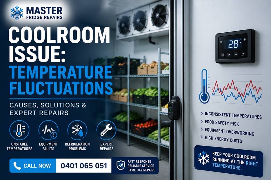 coolroom temp fluctuations problem
