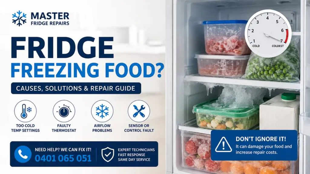 Fridge Freezing Food? Causes, Solutions & Repair Guide 2 fridge freezing food