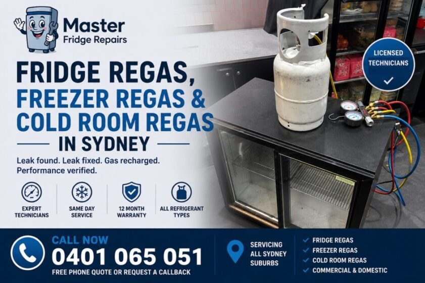 Fridge Regas and Freezer Regas Sydney