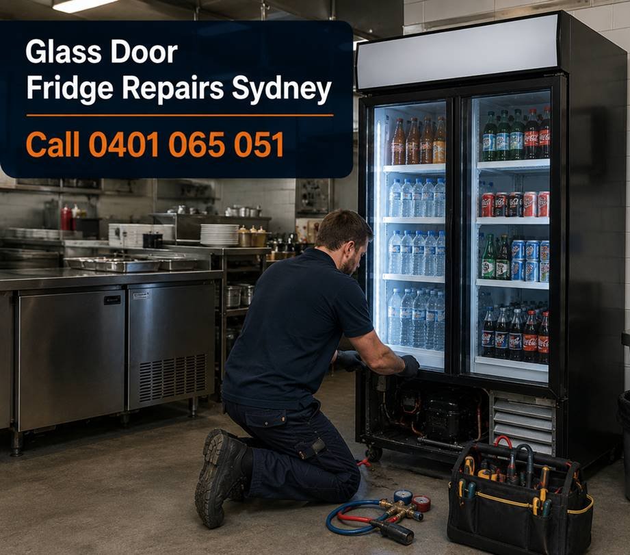 Glass Door Fridge Repairs Sydney